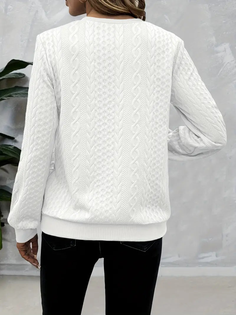 Zoe™ - Elegant Zip-Up Sweater For Comfort And Style