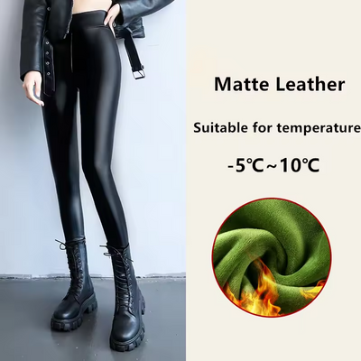 Riley™ - Comfortable Warm Leather Leggings