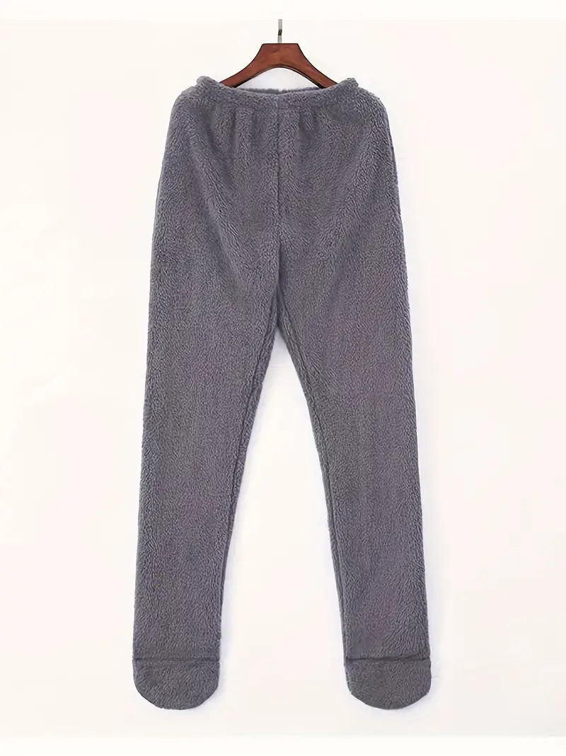 Amelia™ - Cozy Plain Plush Thick Pants