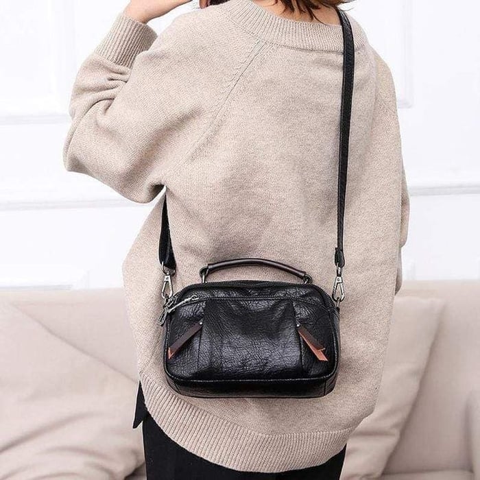 Penelope™ - Handmade Multi Pocket Soft Vegan Leather Bag