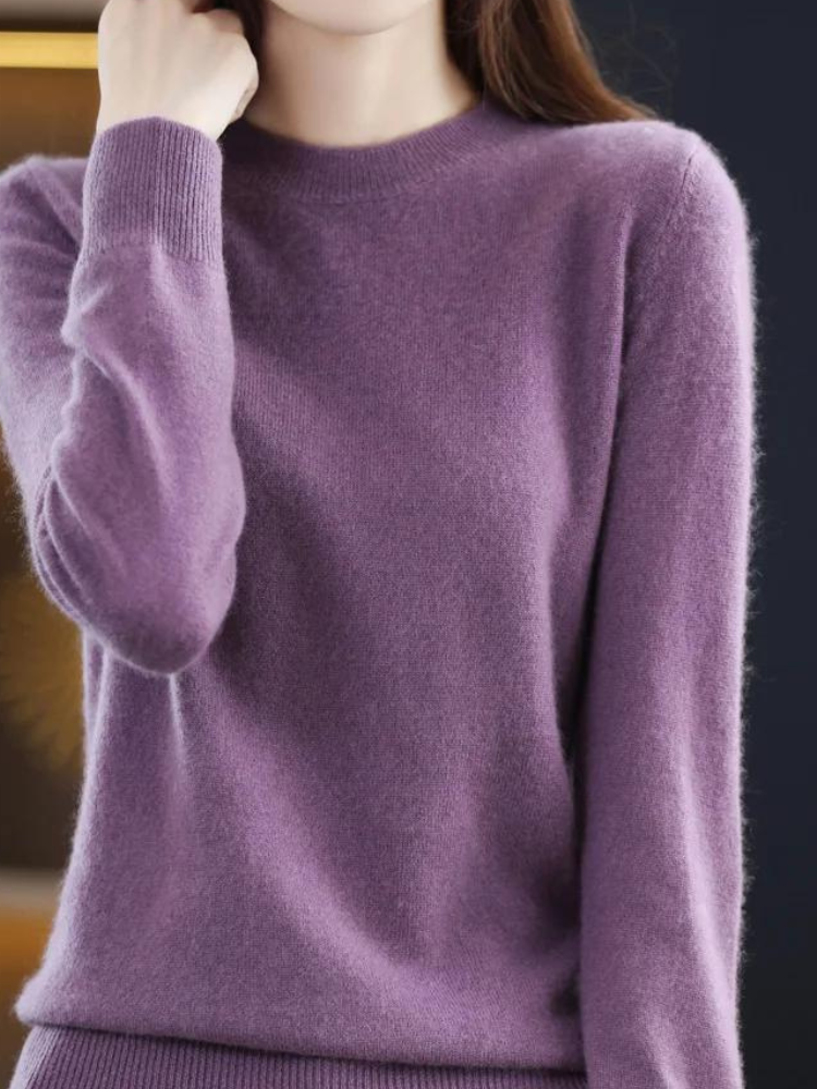 Addison™ - Stylish Long Sleeve Knitted Sweater